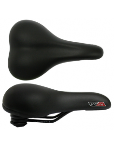 Sillin endzone mtb con muelles negro