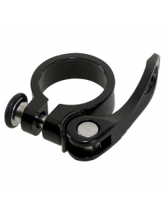 Abrazadera tija alu. 31.8 c/automatico