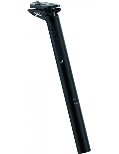 Tija sillin deda zero1 negro bob 27.2 350mm