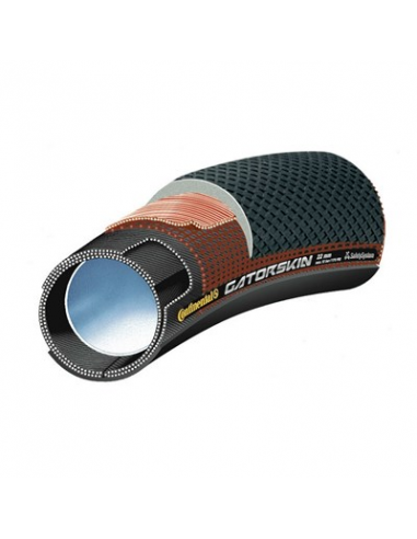 Tubular contin. sprinter gatorskin 22 negro