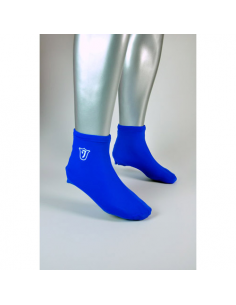Cubrezapatillas lycra azul