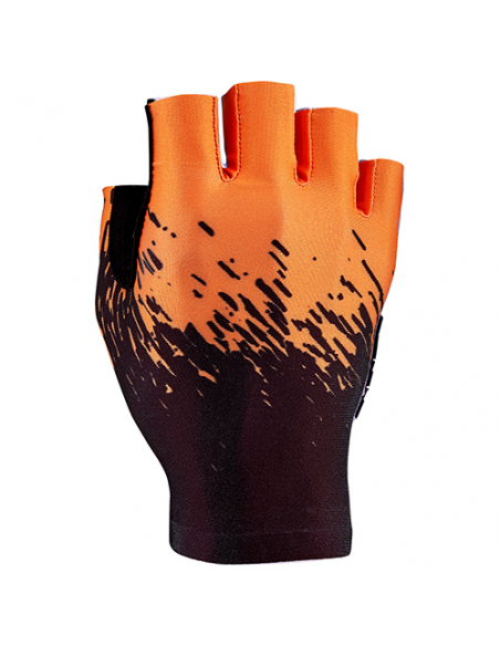 Par guantes cortos supag negro/naranja neon t.l
