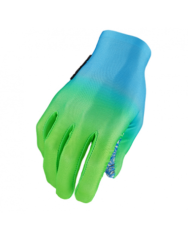 P/guantes largos supag azul/verde neon grad. m
