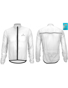 Cortaviento sfida blanco transparente t-xs