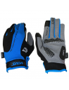 Par guantes largos sfida azul/negro t.xxl
