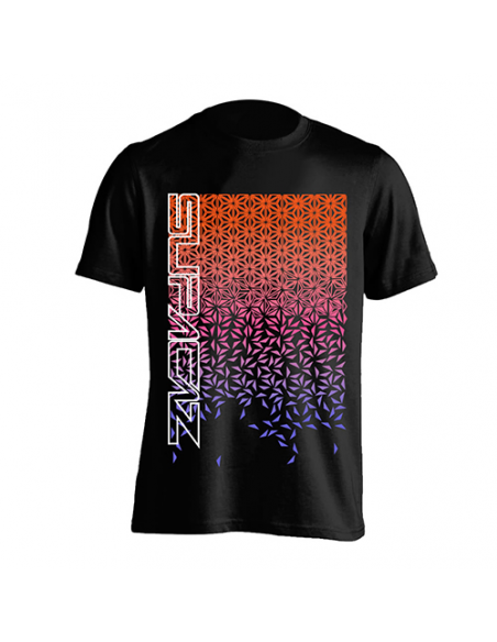 Camiseta supacaz s.fade naranja,rosa,morado ne xl