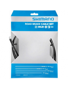 Cable freno/funda/topes ctra.ptfe negro