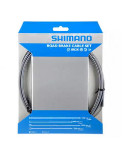 Jgo. cables/fundas freno sil-tec gris