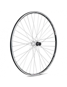 Rueda trasera chrina-700 negra cassette 8-10v