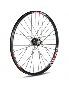 Rueda tras. 26" disc. intl.bull negra rodam.