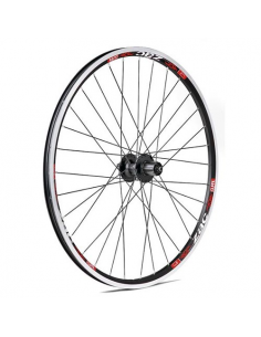 Rueda tras. 26" zac negra disc sh 475 8/9/10v