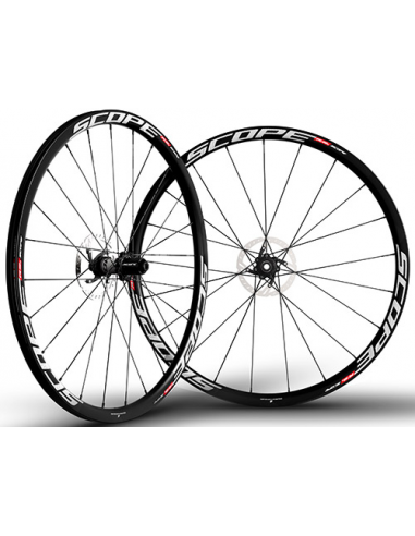 Jgo ruedas scope r3d disco shimano blanco