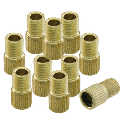 10 adaptador racord laton v/fina -v/schr c/reten