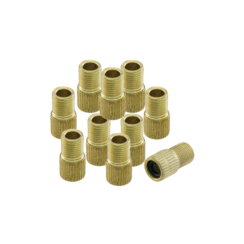 10 adaptador racord laton v/fina -v/schr c/reten