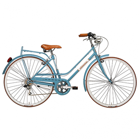 Bicicleta rondine lady azul claro 6v