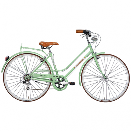 Bicicleta rondine lady verde 6v