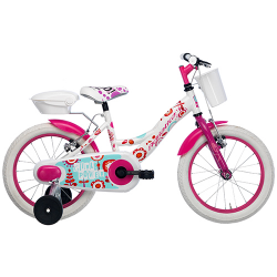Bicicleta girl16 bimba blanca
