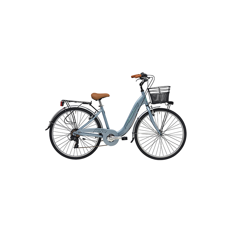 Bicicleta relax 26" alu 6v gris