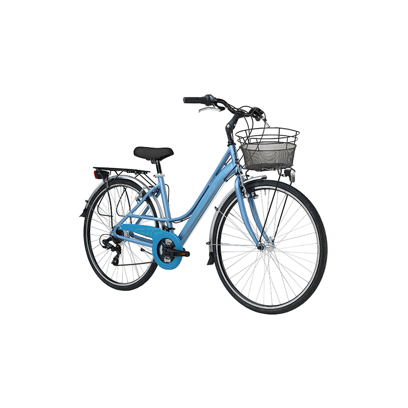 Bicicleta sity 3 donna 6v h45 azul claro mate
