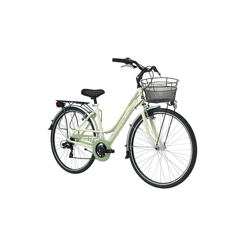Bicicleta sity 3 donna 6v h45 verde mate