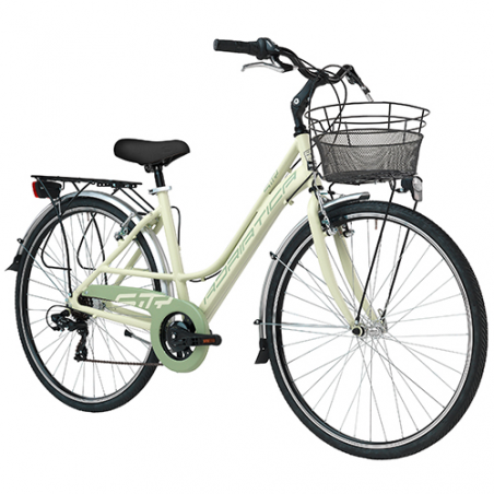 Bicicleta sity 3 donna 6v h45 verde mate