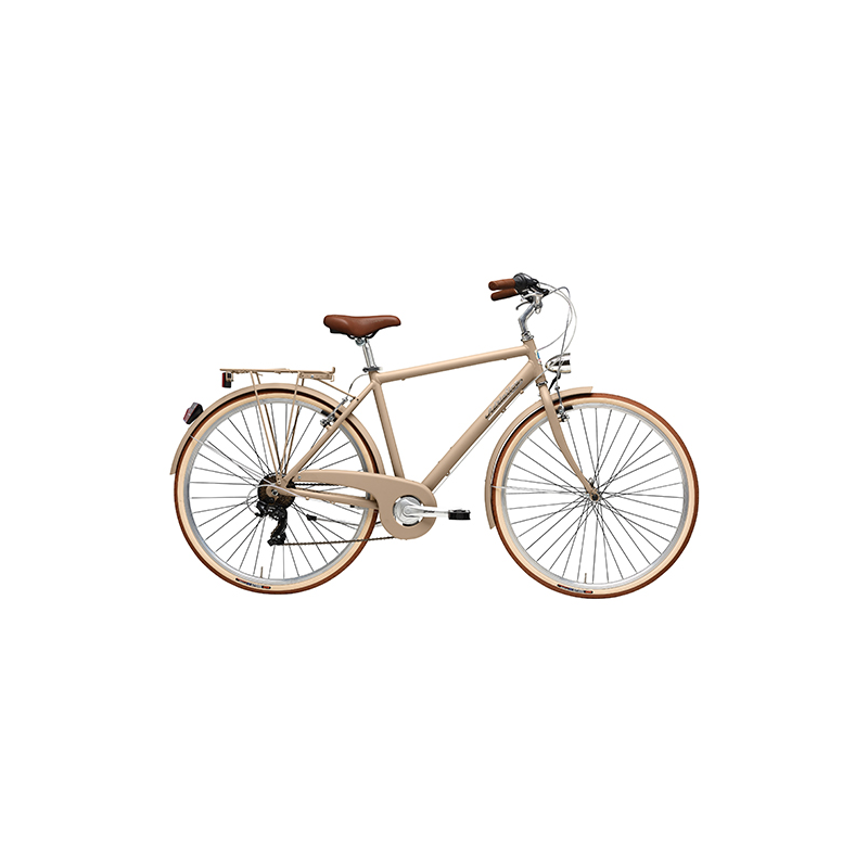 Bicicleta retro donna 28" 6v avellana