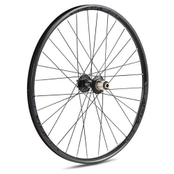 Rueda tras  27.5" negra eje 12x142 cass disc 6t