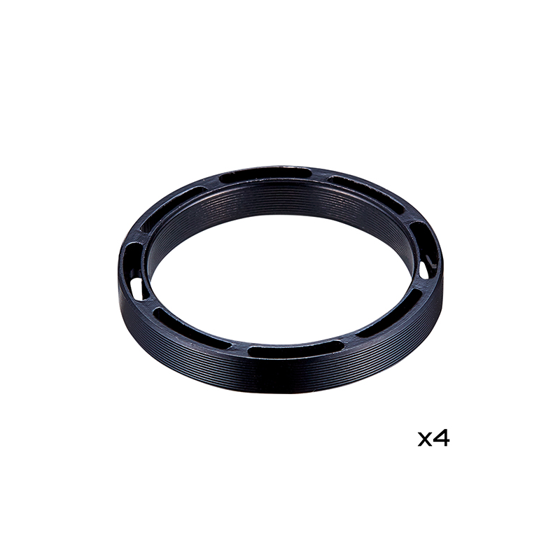 Kit 4 arandelas direccion supacaz 5mm 1 1/8" negro