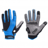 Par guantes largos sfida azul/negro t.l