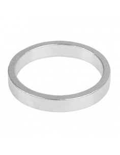 Arandela direccion 1" alum. ext. 20mm plata