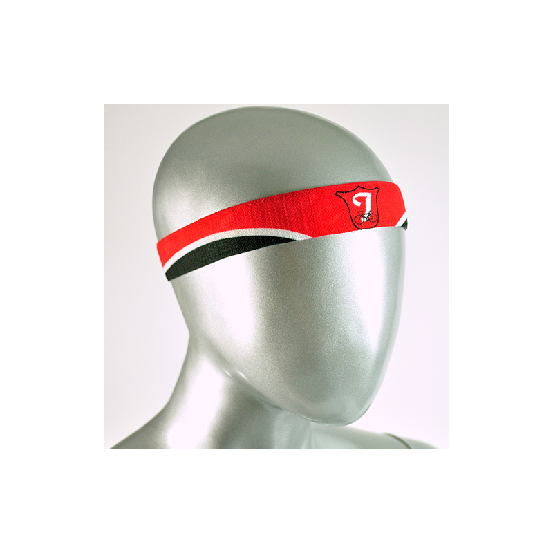 Cinta de pelo "j" roja