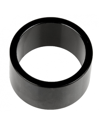 Arandela direccion 1 1/8" alum. ext. 20mm negra