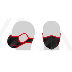 Mascarilla deportiva sfida reutilizable negro t.m.