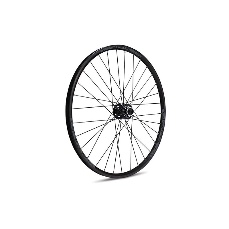 Rueda del  27.5" negra eje 15 disc 6t
