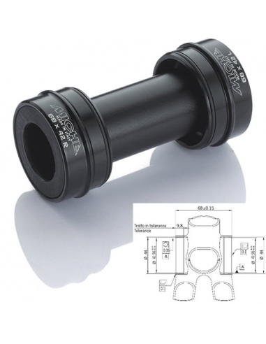 Cazoletas miche bb30 68x42 evo max