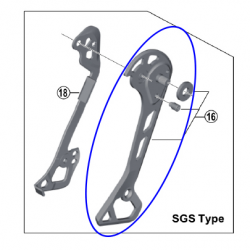 Portapoleas ext.cambio m8000 sgs