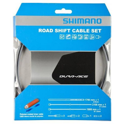 Jgo cables/fundas freno polimero gris