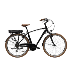 Bicicleta e-bike man new age m80 negro