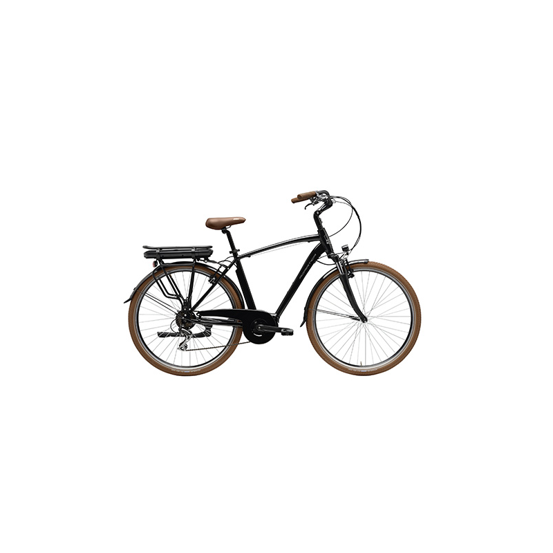 Bicicleta e-bike man new age m80 negro