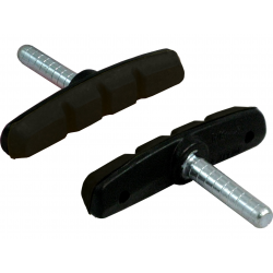 Par zapatas sunrace 70mm t2 v-brake esparrago