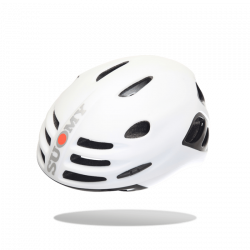 Casco suomy sfera blanco mate/negro brillo m