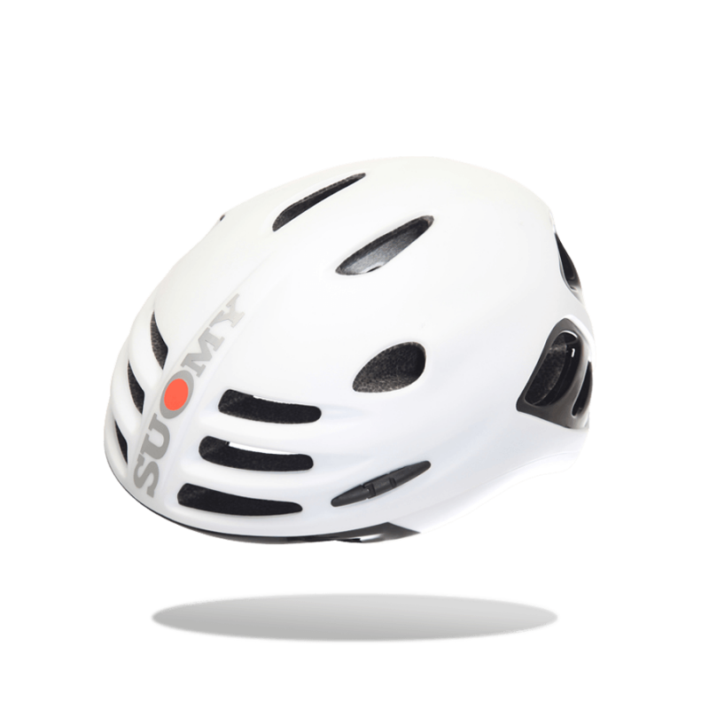 Casco suomy sfera blanco mate/negro brillo m