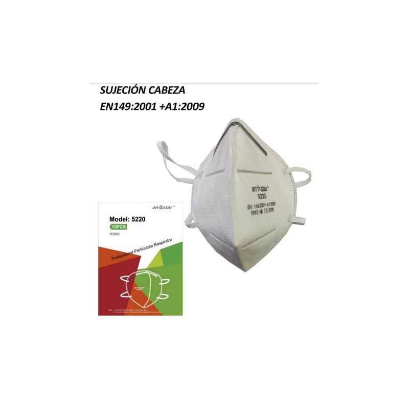 10 mascarillas ffp2