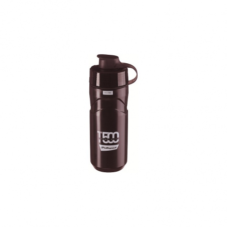 Bidon termico polisport 500ml negro/gris
