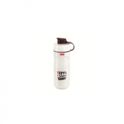 Bidon termico polisport 500ml blanco/rojo