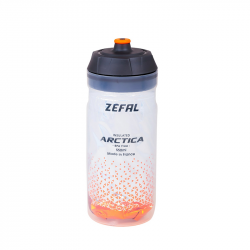 Bidon zefal isotermico arctica 550ml plata/naranja