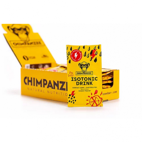 Caja 20 sobres soluble isotonico limon 30gr chimpanzee