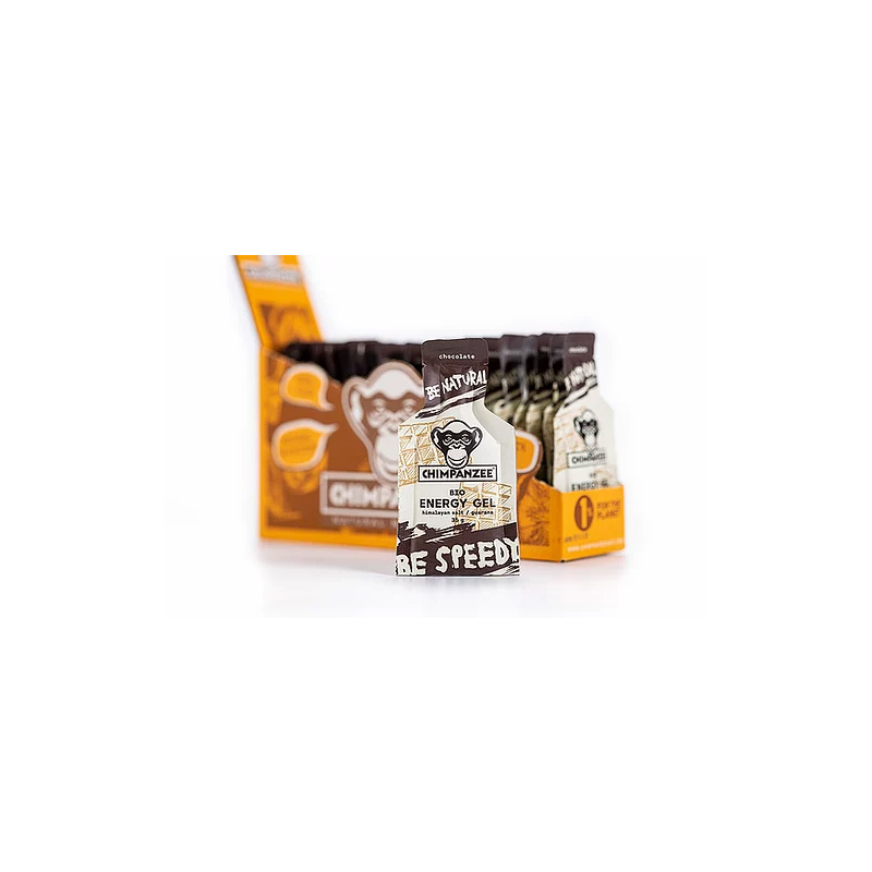 Caja 25 geles chocolate con sal 35g chimpanzee