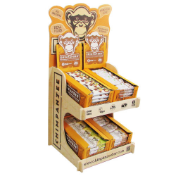 Espositor de madera doble altura chimpanzee