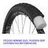 Mousse nube tubeless 40 xc-cross c gris 27.5(1.9-2